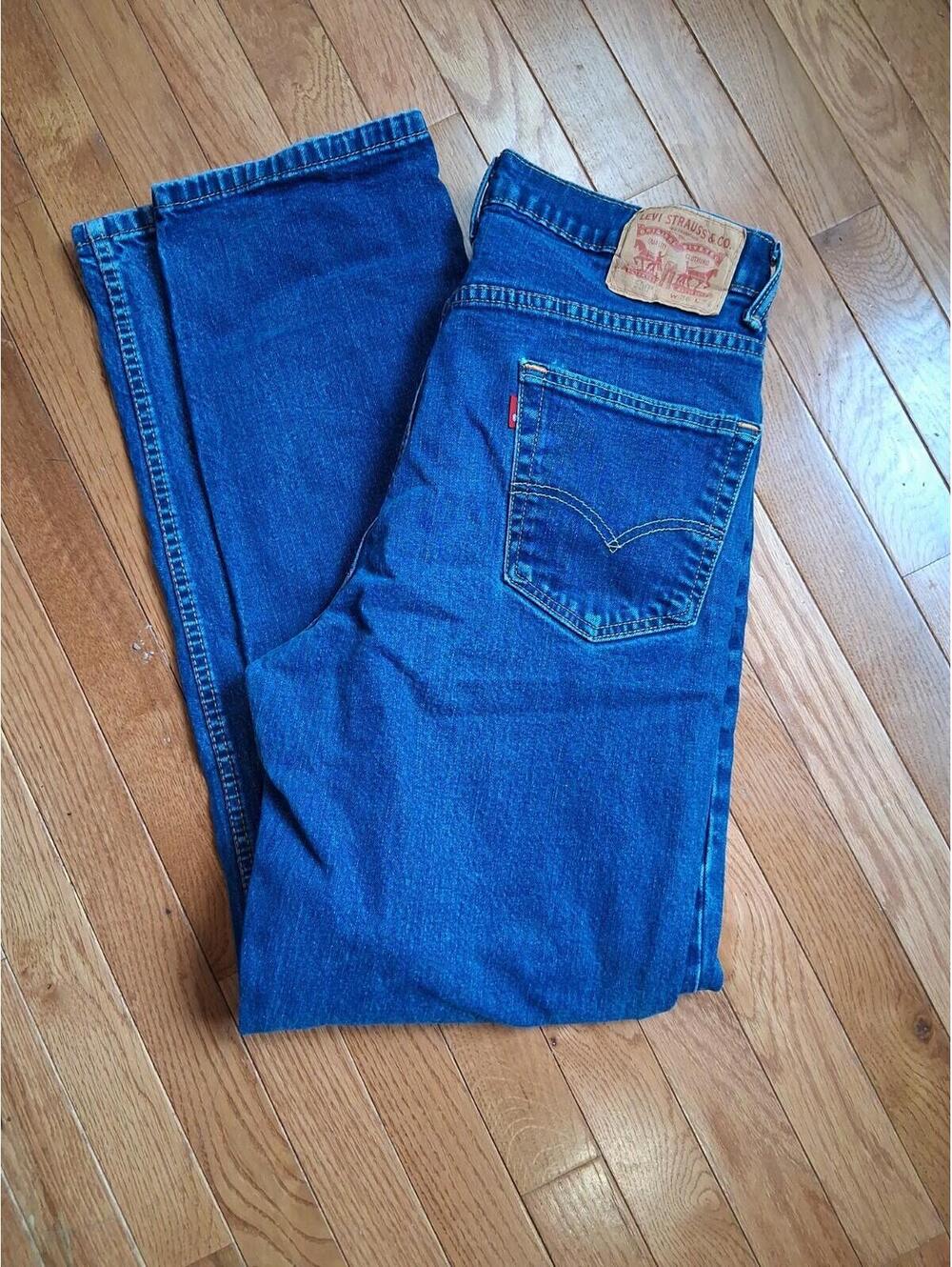 Levi's 550 Men's Relaxed Fit Jeans Blue Denim sz 36x34